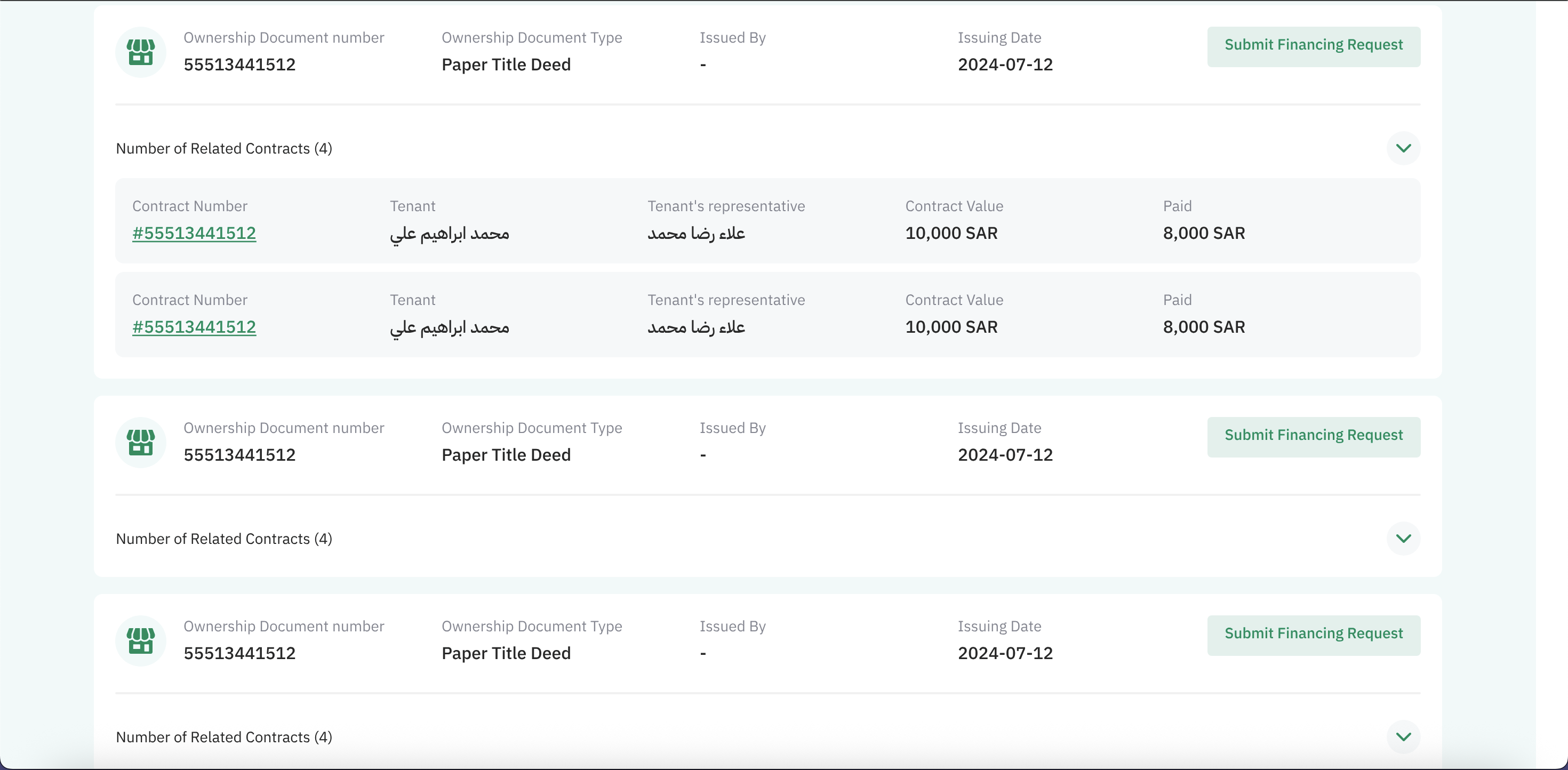 Businesses financing journey visual
